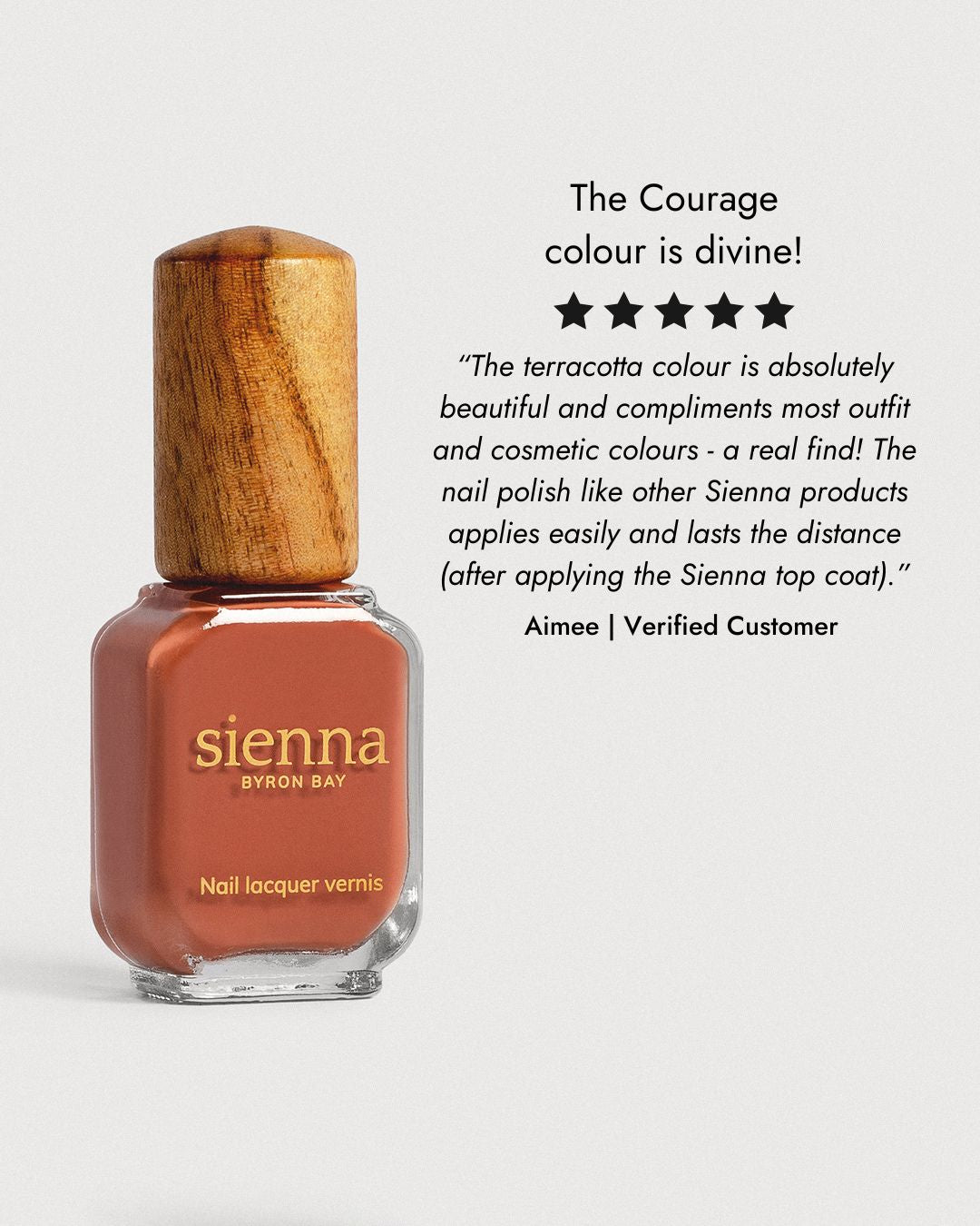 Courage 5 Star review