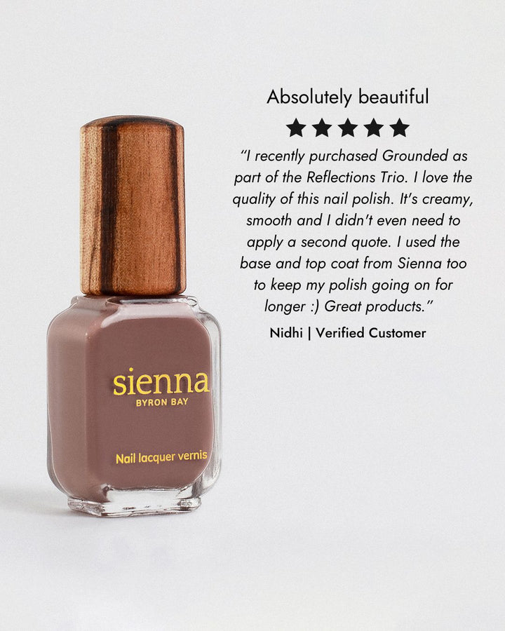 Grounded | Mylk Chocolate | Natural Vegan Nail Polish – sienna.co