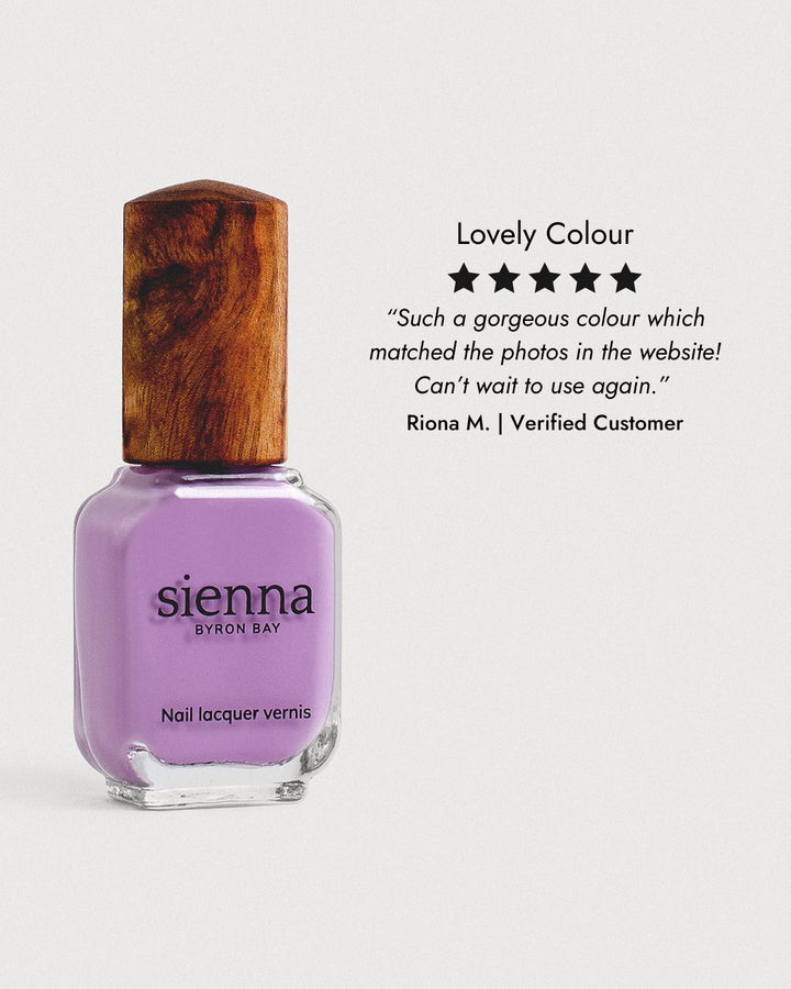 Karma | Mid-tone Lilac | Natural Vegan Nail Polish – sienna.co