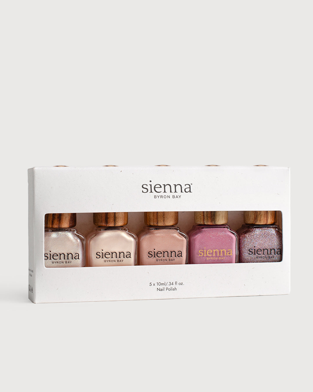 Luminescence Collection Glass bottles in packaging