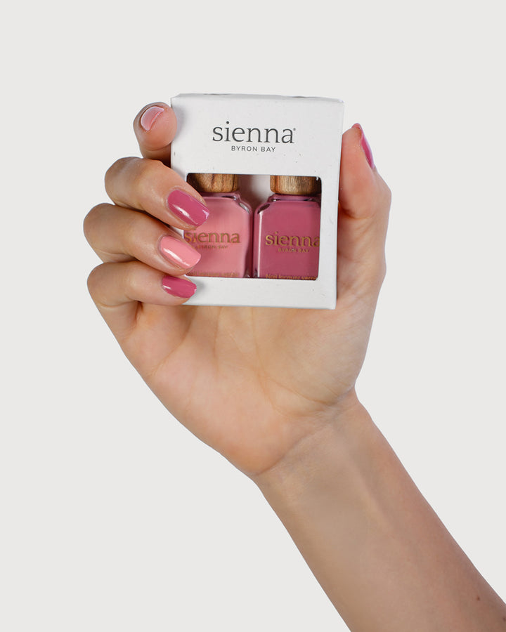 Delicate Duo | Pinks | Natural & Vegan Nail Polish – sienna.co