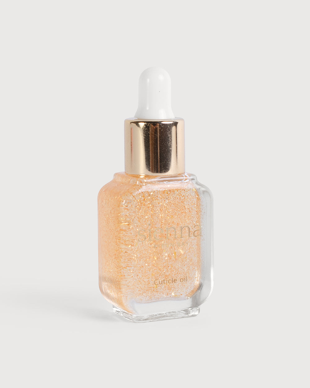 Golden Glow Cuticle Nectar Glass Bottle