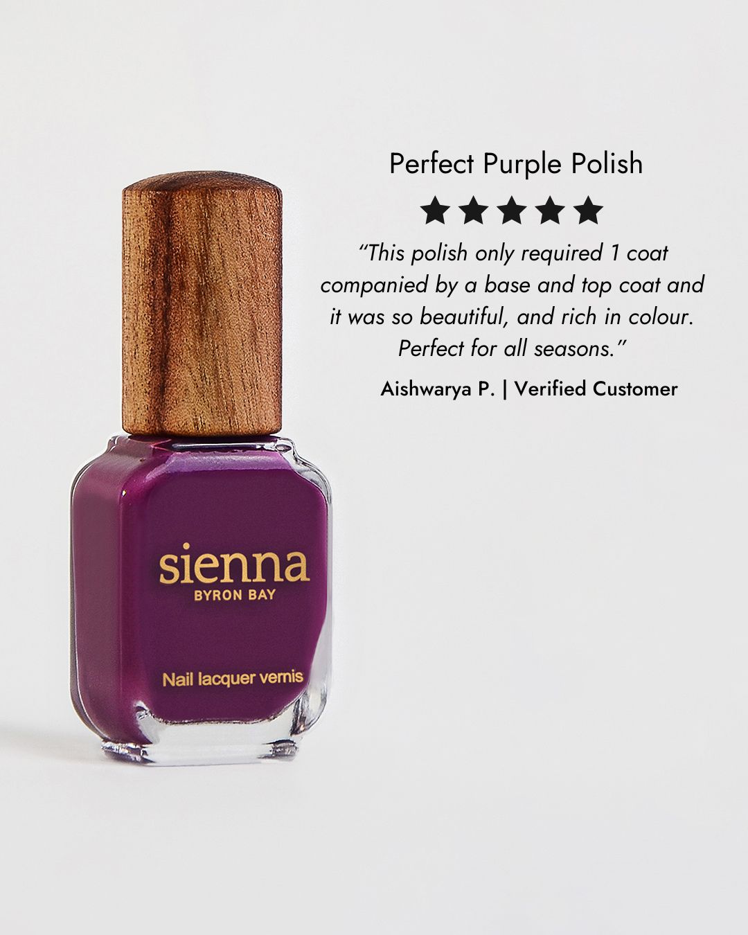 ls land image nude issue 6 '' Reverence | Violet Grape | Natural Vegan Nail Polish – sienna.co