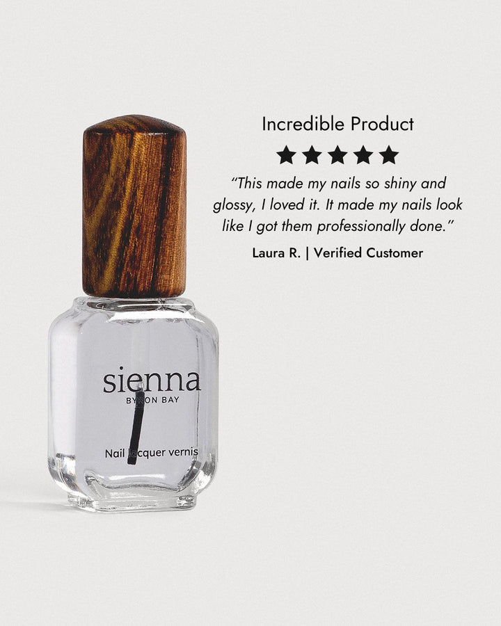 Glossy top coat review