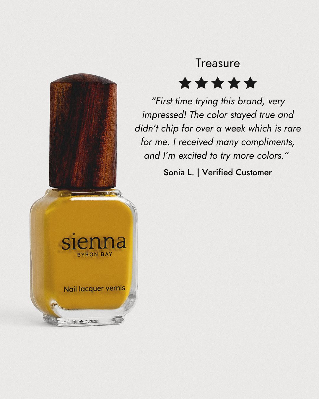 Treasure 5 star review