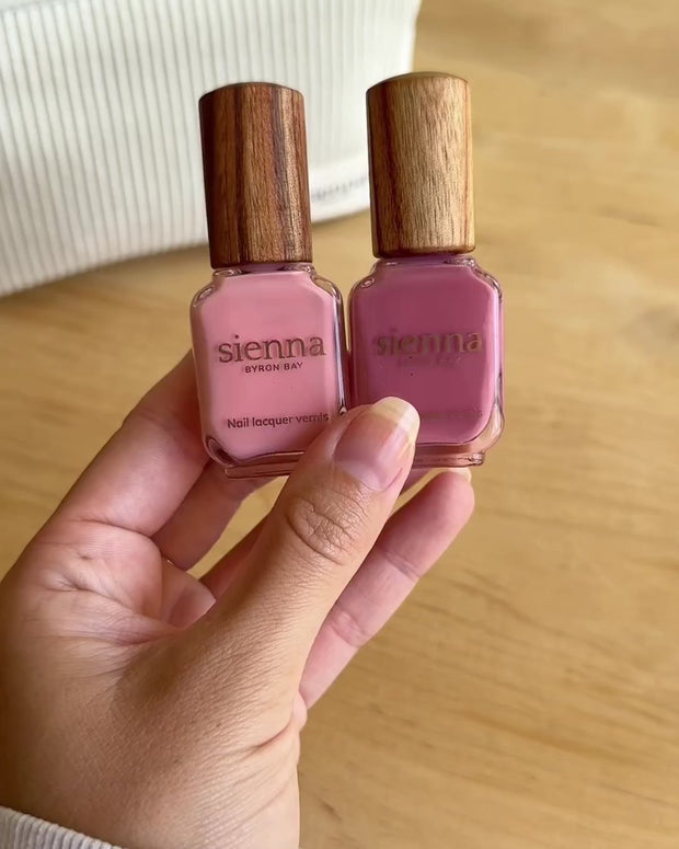 Delicate Duo | Pinks | Natural & Vegan Nail Polish – sienna.co