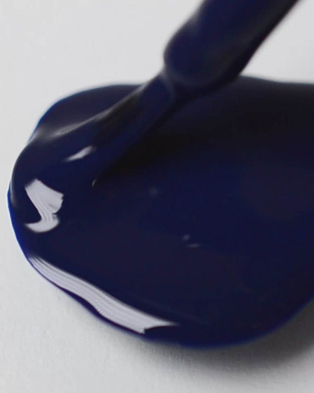 Classic navy blue nail polish drop by sienna