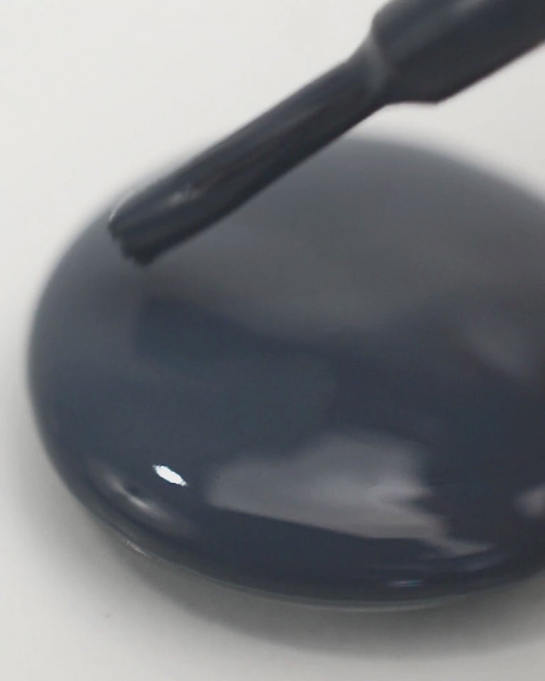 blue-grey nail polish drop by sienna