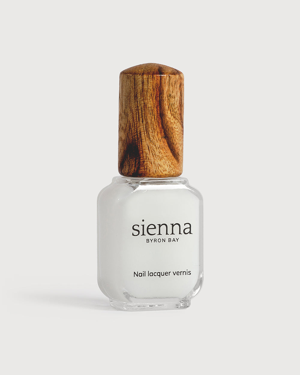Nail Strengthener Transparent Clear Natural Vegan Nail Polish sienna