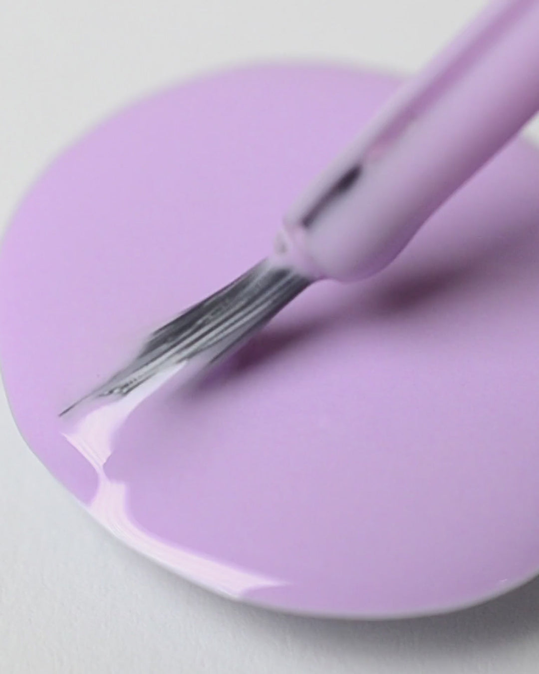 lilac purple nail polish drop by sienna
